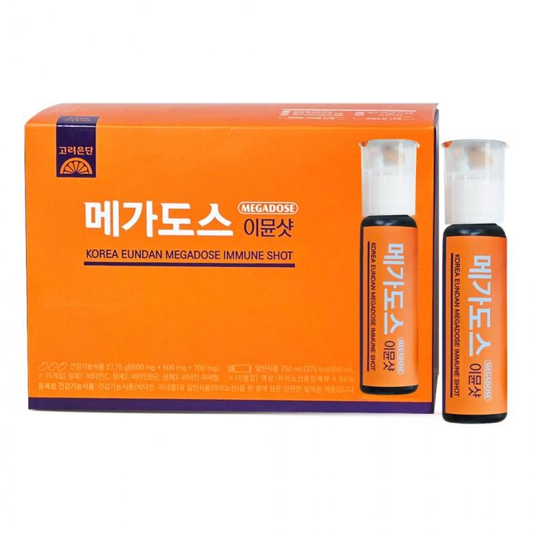 고려은단 메가도스 이뮨샷 15병 1박스