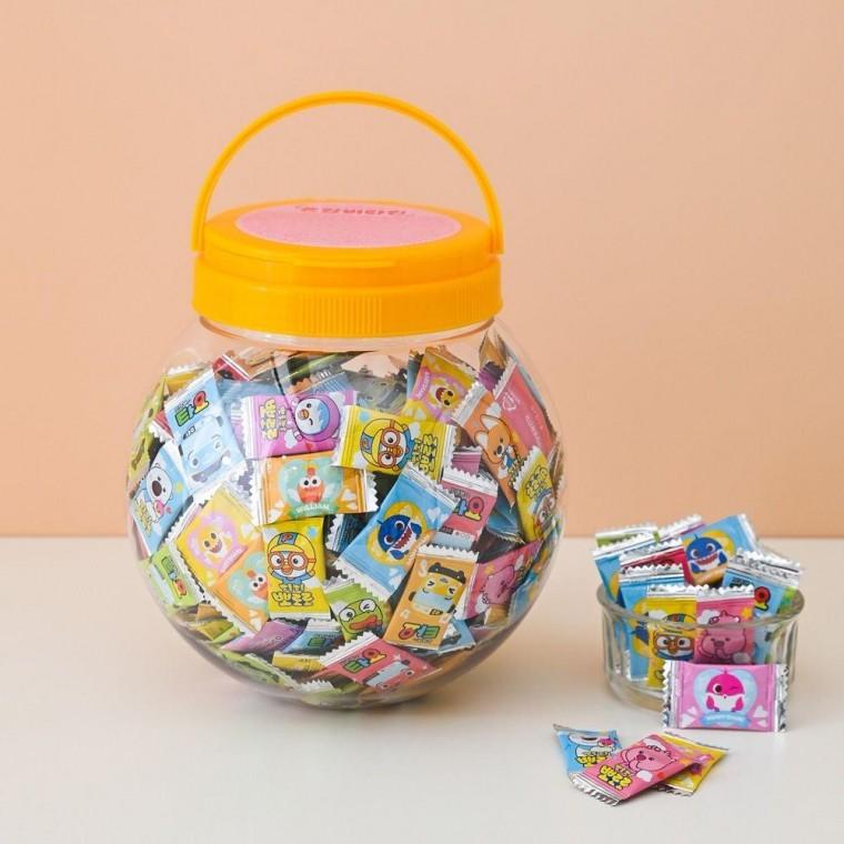 보상 간식 핑크퐁 뽀로로 타요 비타민 CD 아연 혼합