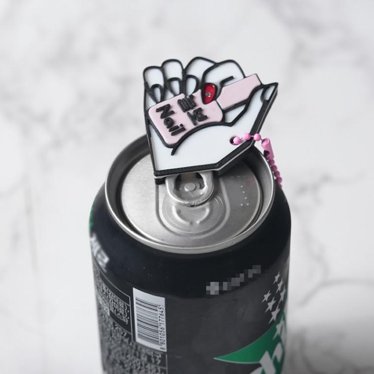 커스텀 캔따개 캔오프너 메니큐어 손톱보호 병따 네일 레터링 키링 개업선물 단체주문