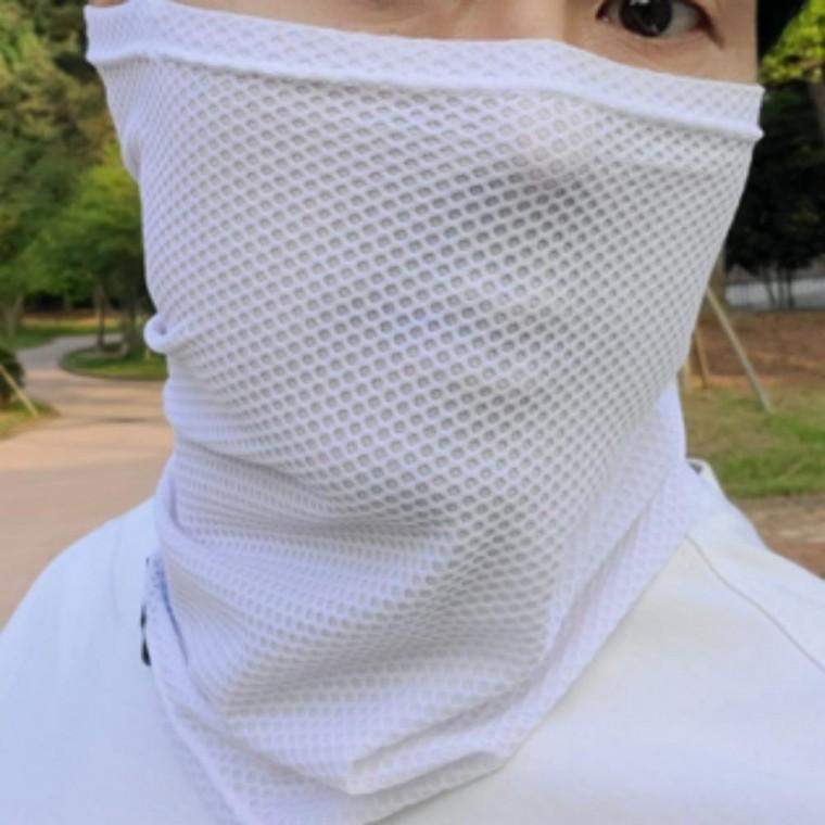 메쉬 여름 쿨 멀티 목토시 골프 넥워머 페이스 스카프