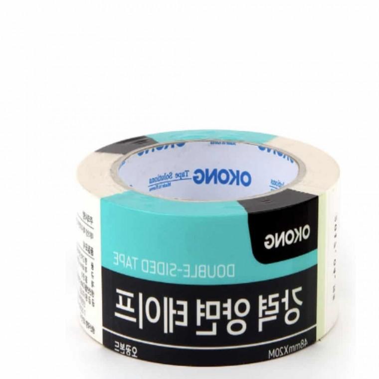 종이 테이프 양면 48mmx20M 투명양면테이프 포장테이프 투명테이프 포장용테이프 사무용테이프