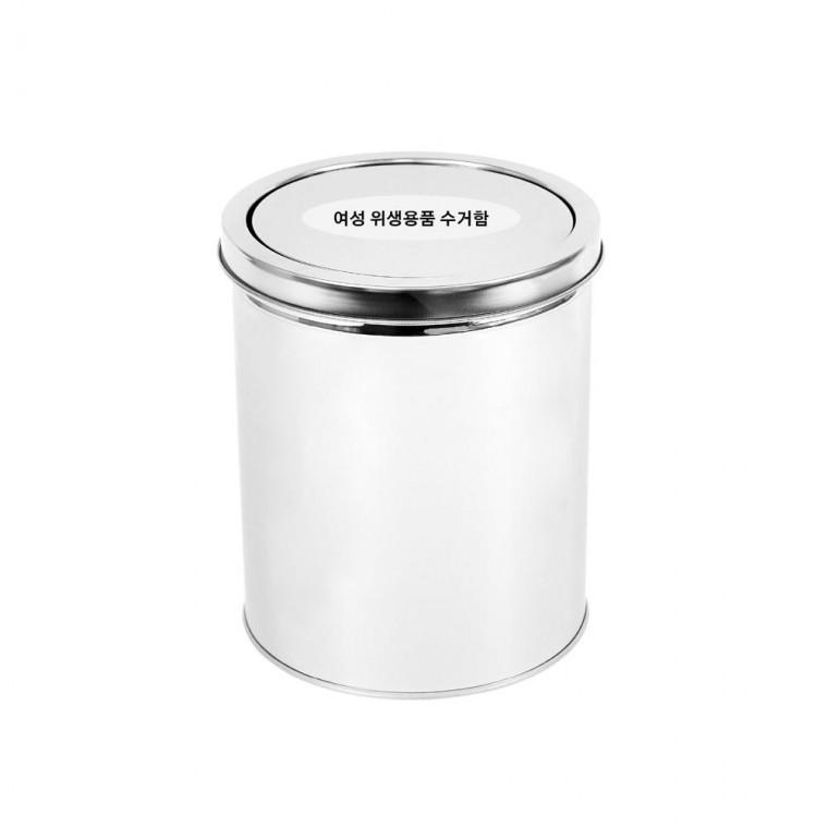 루미나D 스윙 스텐 위생용품 휴지통 10l