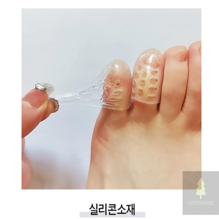 발가락보호 골무 실리콘 발가락골무 새끼발가락골무 발가락실리콘