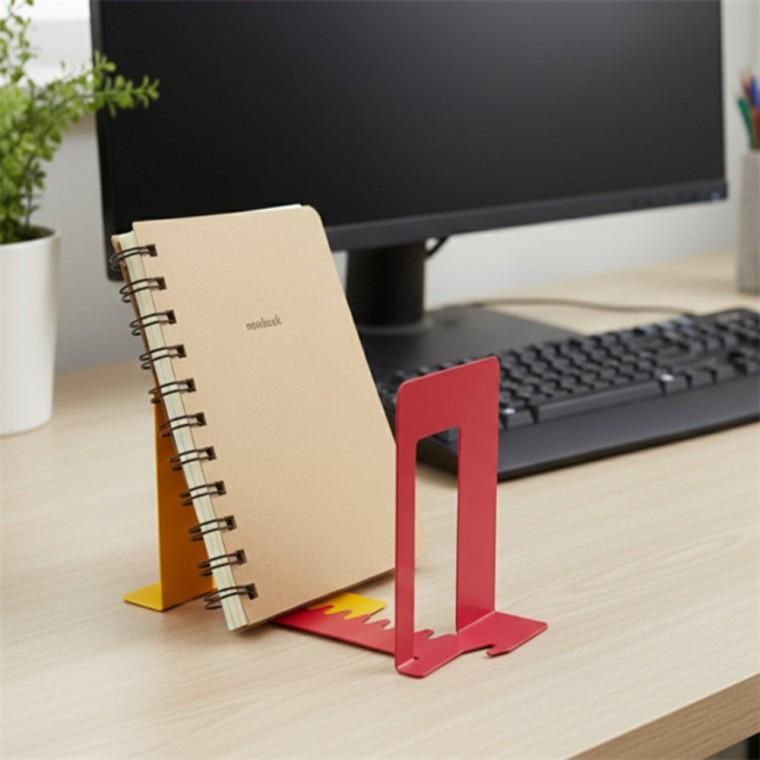 북엔드 연결형 2P 옷정리칸막이 책정리대 철제북앤드