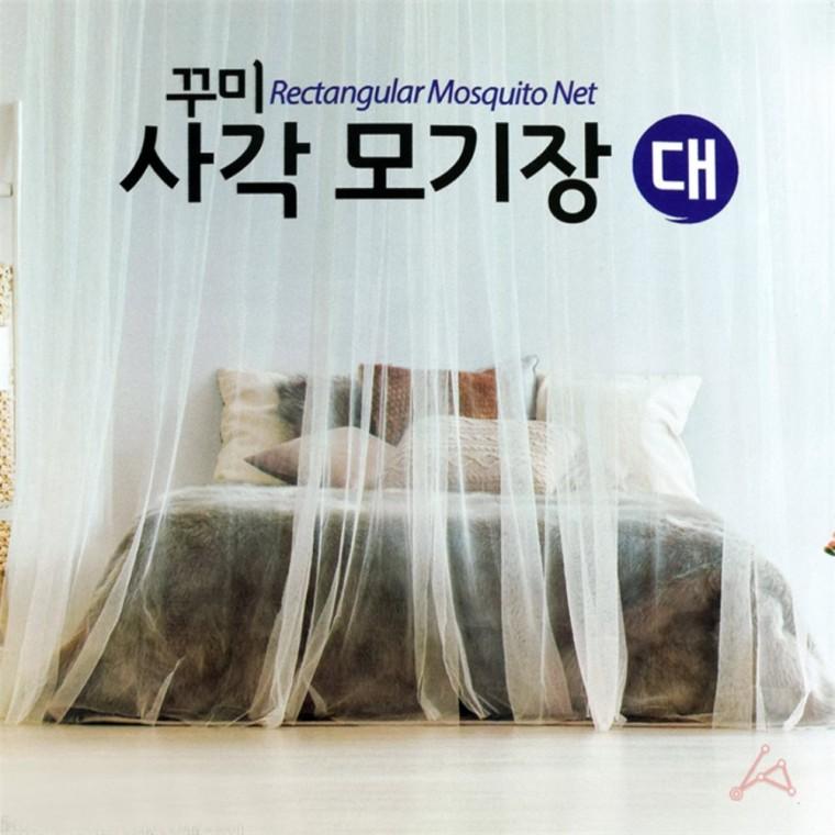 사각 모기장 대형 거실용 패밀리침대 390x230 사각모기장특대형 패밀리침대모기장 사각모기장대형