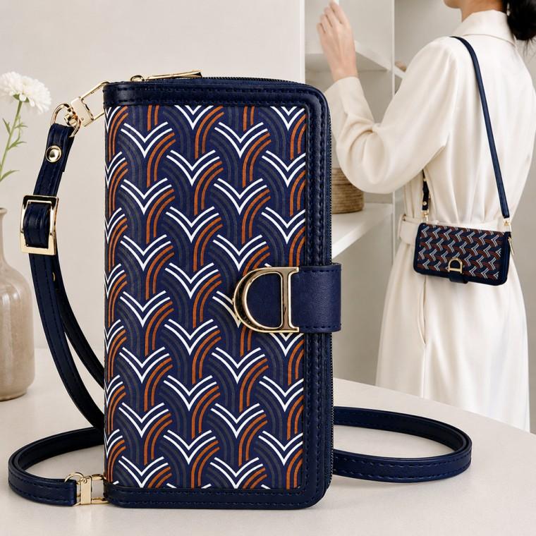 갤럭시 A23 케이스 어깨끈 롱스트랩 지갑 다이어리 에르D SM-A235