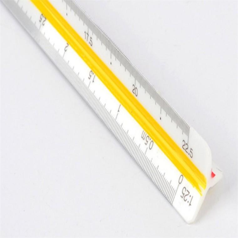 삼각스케일자 15cm 사무용자 컷팅자 휴대용자 센치자 건축자