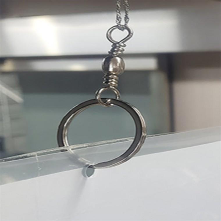 체인 키링 다용도걸이 스텐와이어고리 키링고리와이어링 천정고리와이어 와이어연결고리
