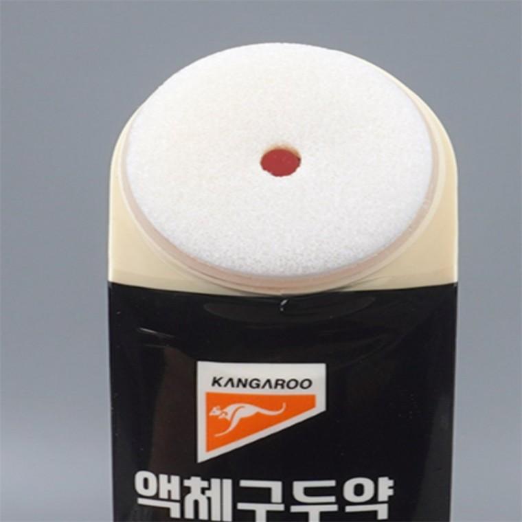 액체 구두약 70ml 구두광택약 가죽구두약 캥거루구두약 액체구두약검정 구두광택제
