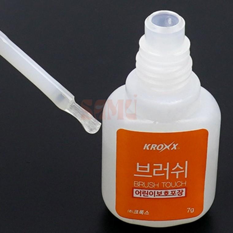 브러쉬 순간접착제 플라스틱 고무
