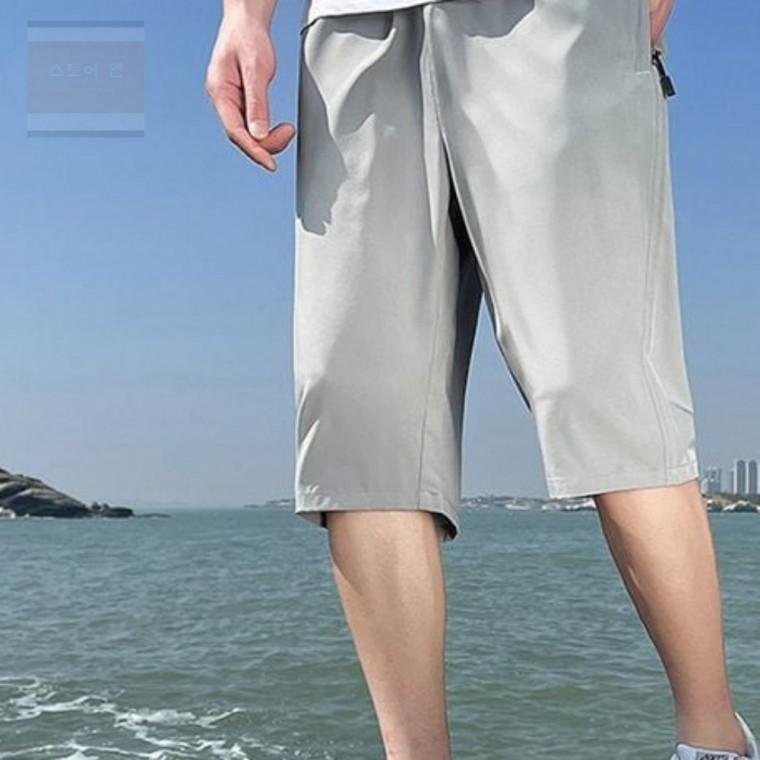 스토어 연 남성 트레이닝 반바지 쿨링 쿨반바지 남자반바지