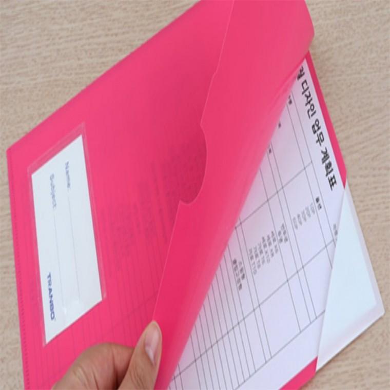파스텔 L형 파일홀더 클리어파일 a4종이화일 부동산화일 L자화일 투명화일