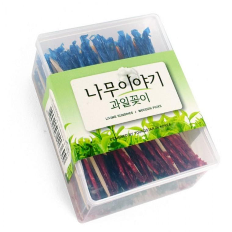 과일꽂이 이쑤시개 일회용포크 이쑤시게
