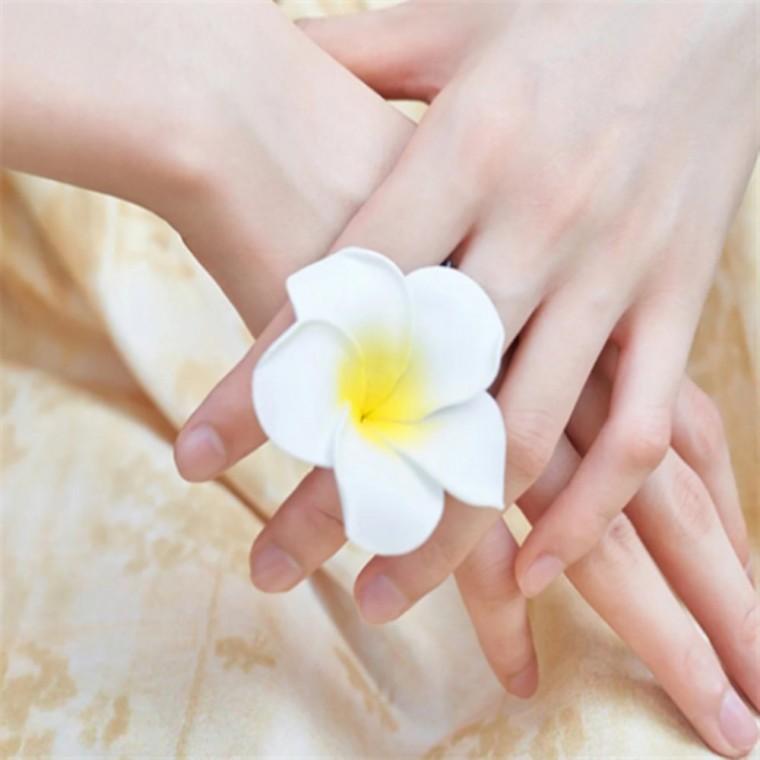 플루메리아 조화장식 조화꽃