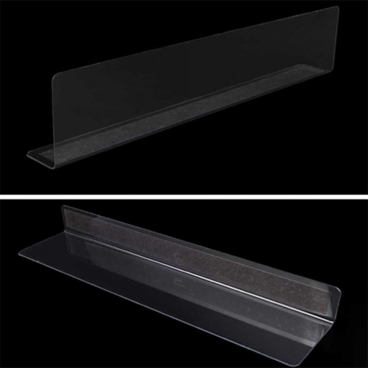 투명 칸막이 28x6cm 자석형 테이블가림막 테이블파티션