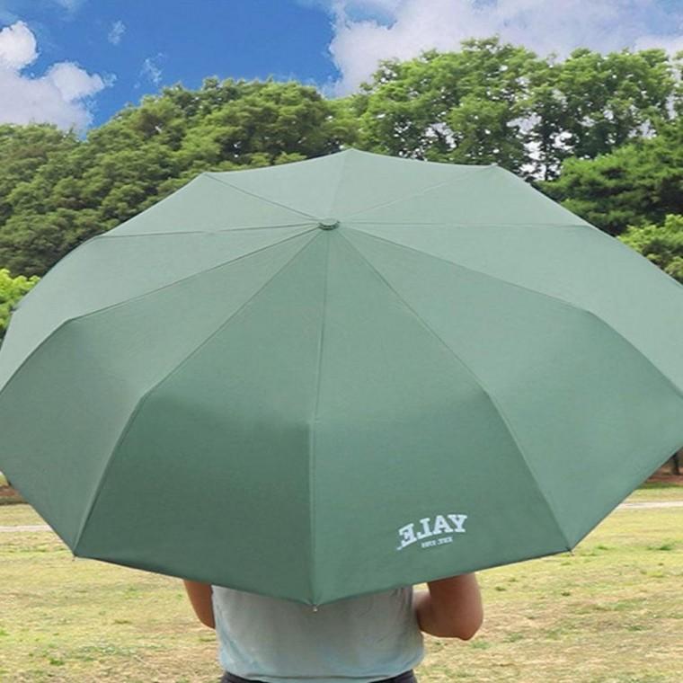 UV차단 자외선 3단 자동 양우산 그린 58 우산 암막 그린우산