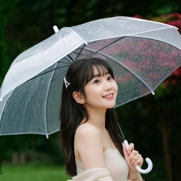 투명 예쁜 자동 우산 가벼운 비닐 튼튼한 우산 예쁜 비닐 자동 추천