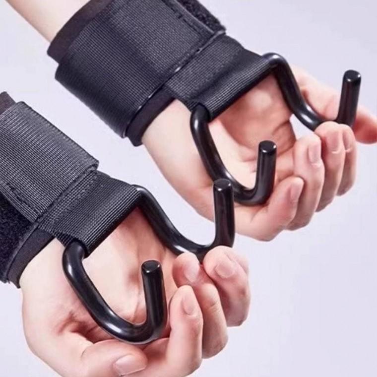 스트랩 리프팅 보호대 철봉 후크 그립 손목 턱걸이 체중운동 근력강화기구
