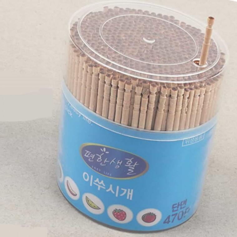이쑤시개 470P 휴대용이쑤시개 과일꼬치