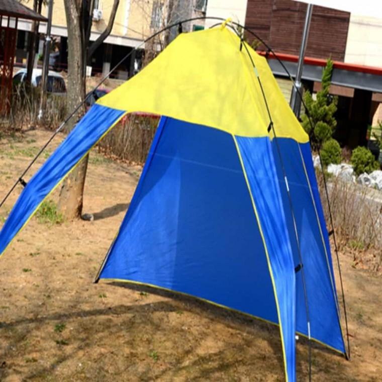 그늘막 텐트 바닥없는그늘막텐트 야외그늘프레임