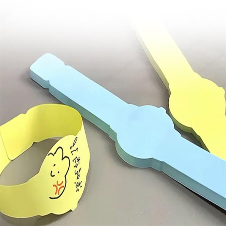 손목 메모지 붙이는메모지 체크리스트메모지 점착메모지