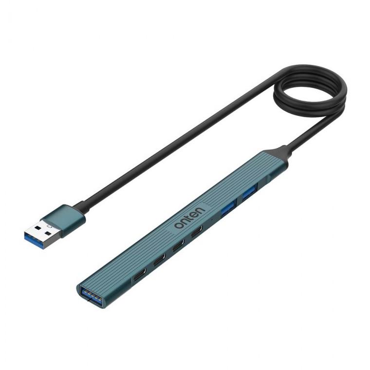 USB 3.0 2.0 C타입 A타입 멀티허브 7포트 PC 컴퓨터 데스크탑 모니터 5Gbps 480Mbps