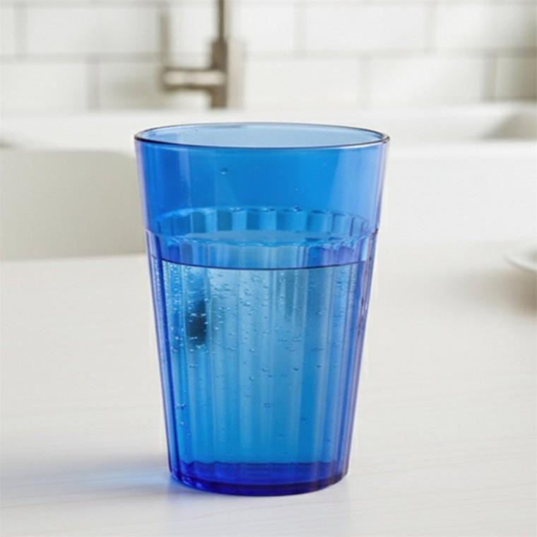 블루컵 340ml 아이스커피컵 주스컵 카페컵