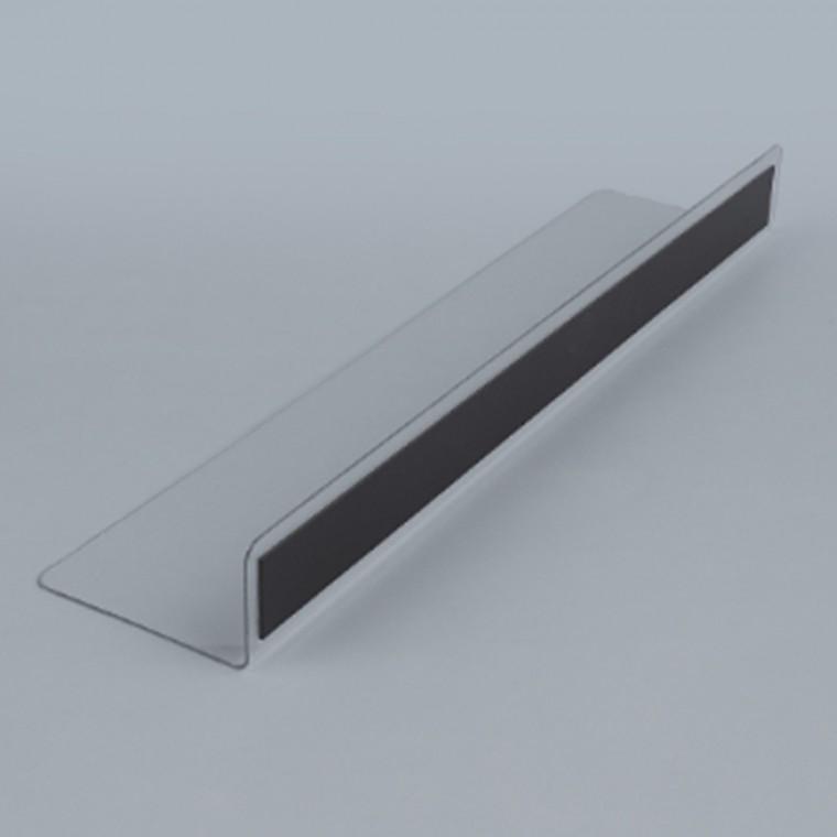 L형 투명 칸막이 28x6cm 자석형 투명수납함분리대 아크릴칸막이