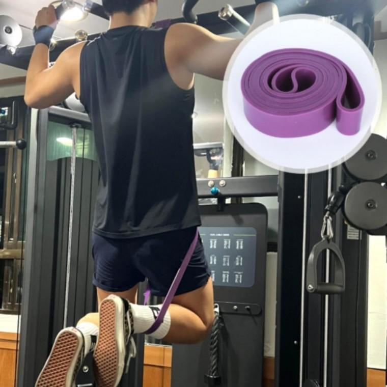 4단계 풀업밴드 턱걸이 도움 철봉 튜빙 근력 운동 탄성밴드 저항밴드 맨몸 운동 코어