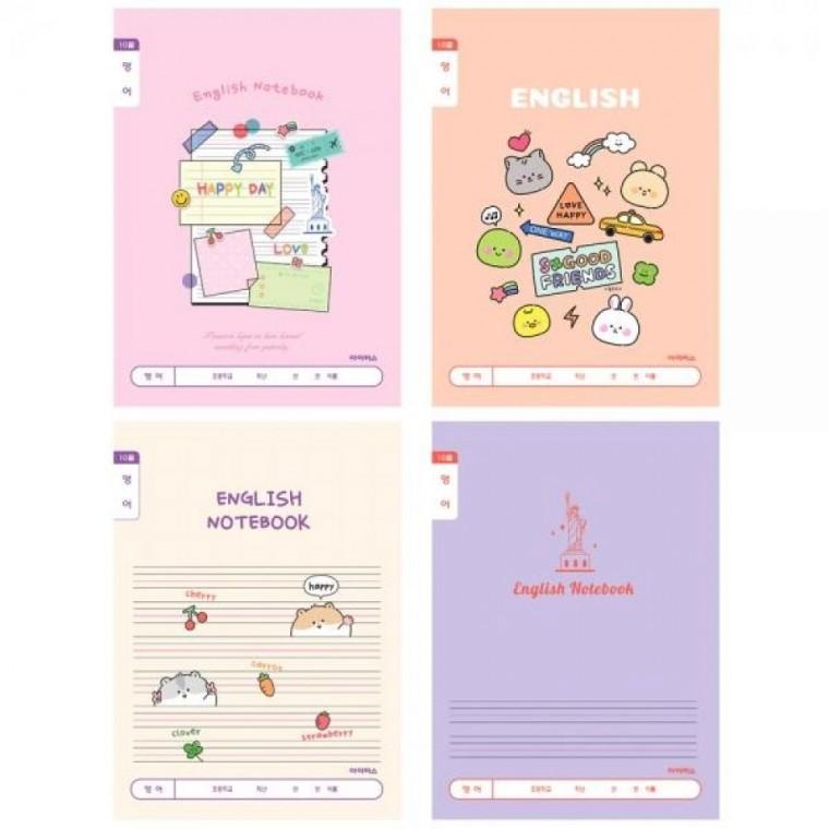 초등 영어 넓은칸 학습노트 랜덤 10개세트