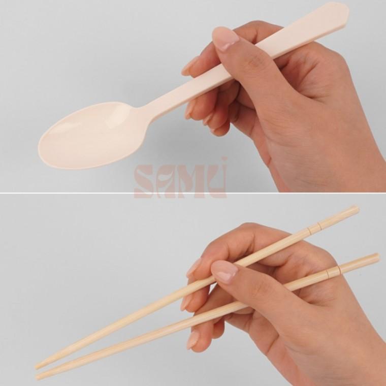 이라이프 일회용 수저세트 여행용수저 야외용수저