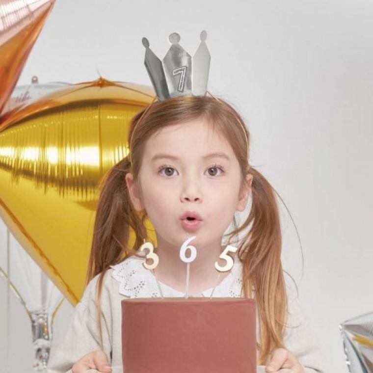로얄 패밀리 실버 파티 고깔모자