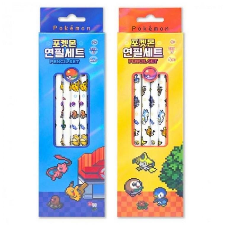 캐릭터 연필세트 랜덤구성 학용품 4본입