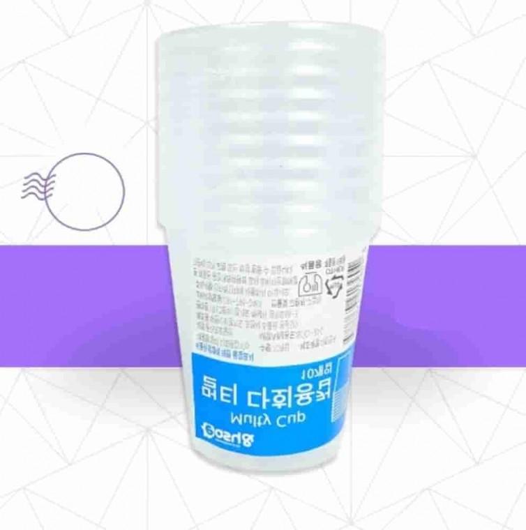 플라스틱컵 10개입 물컵 카페아이스컵 투명아이스컵 투명커피컵