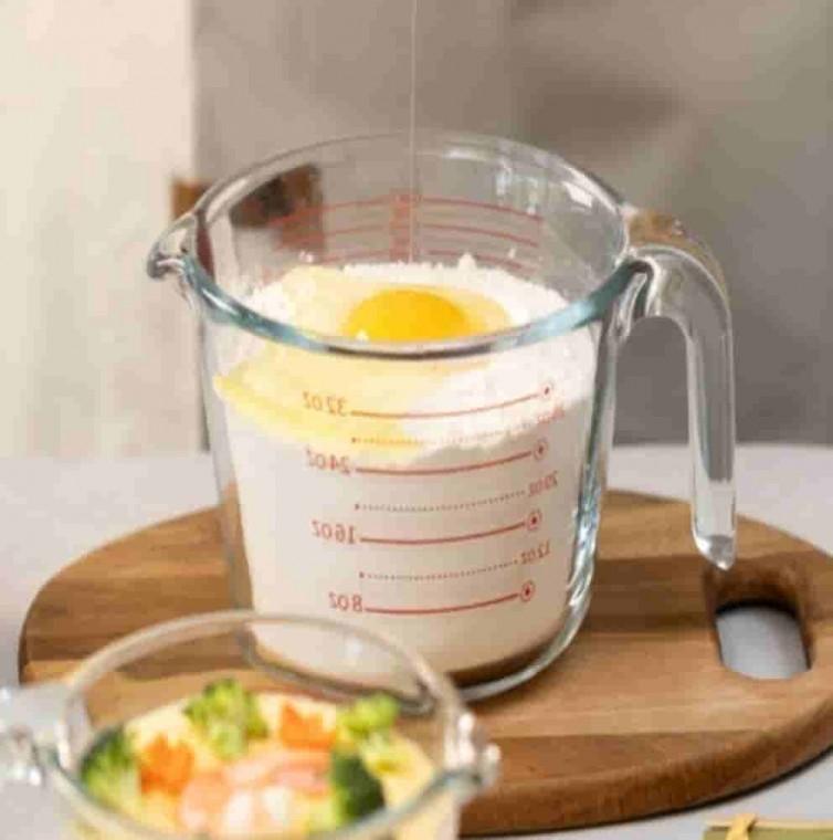 내열유리 계량컵 1000ml 강화유리계량컵 투명계량컵 베이킹계량컵 눈금계량컵