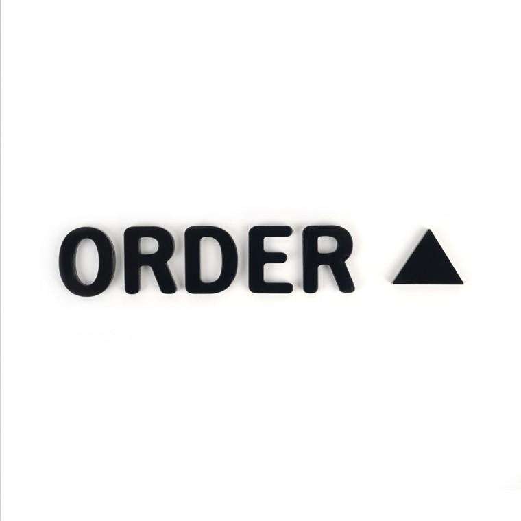 아크릴스카시 인테리어소품 표지판 카페안내판 ORDER 입체글씨