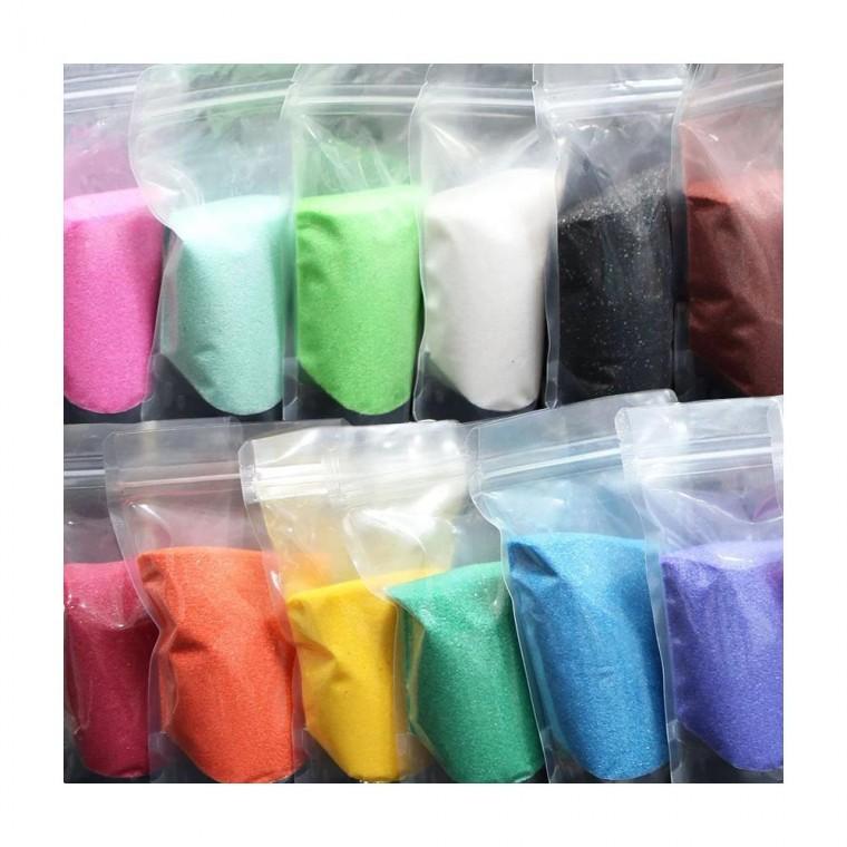 루미나D 등 칼라규사 1kg 모래 어항 미술재료 16색