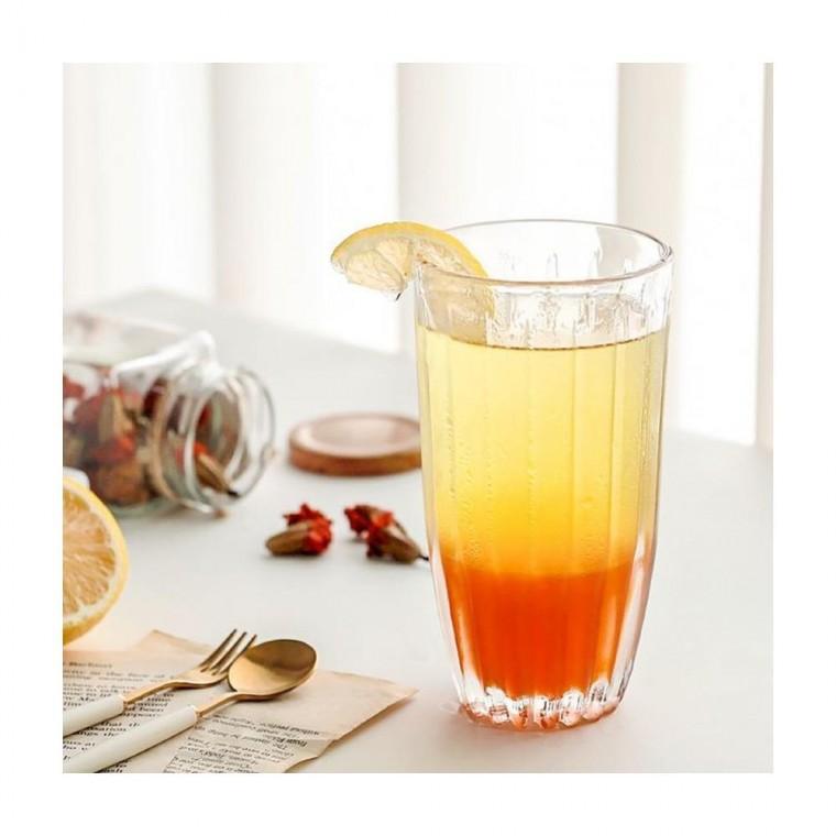 루미나D 예쁜 유리컵 카페 커피컵 아이스커피잔 440ml 1p