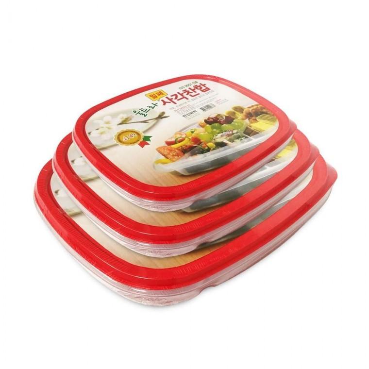 루미나D 한진 울트라 밀폐 사각 찬합 선택 반찬통