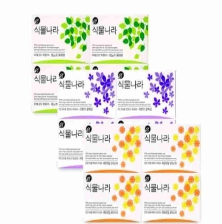 세안비누 히노끼 캐모마일 라벤더 100g 4P 세면비누 화장실비누 목욕비누