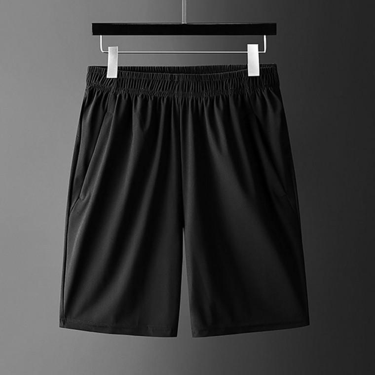 스포츠 트레이닝 반바지 단색 아이스 쿨