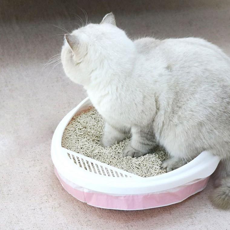 고양이 화장실 봉투 3롤 세트(74x45cm) 고양이배변봉투 고양이화장실리필봉투 고양이화장실배변봉투