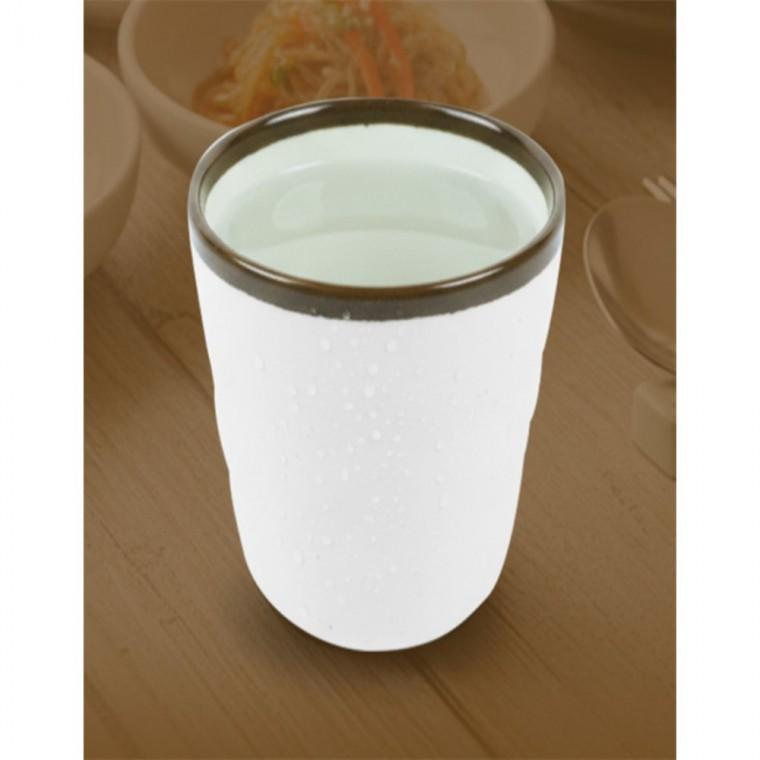 초코투톤 컵 업소용물잔 식당물컵 물컵