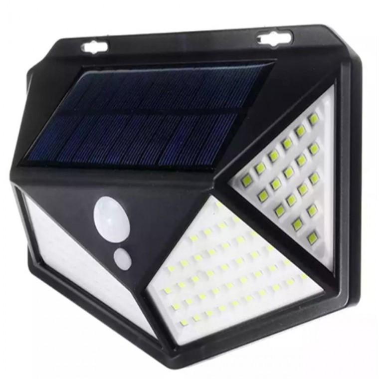 태양광 114LED 센서등 700루멘 백색 주택외벽등