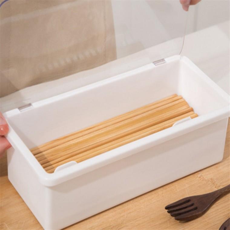 사각수저통 플라스틱수저통 숟가락보관함