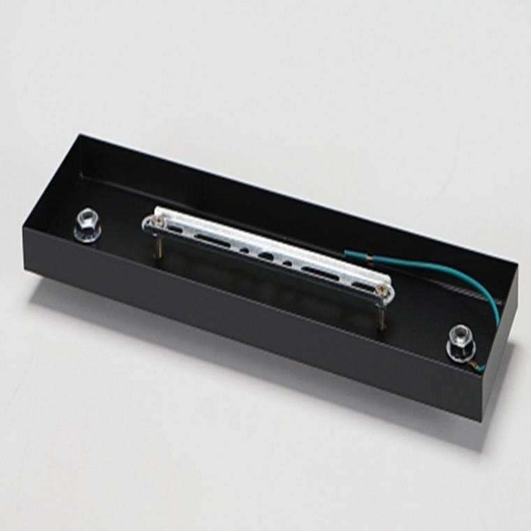 팬던트 후렌지 2등 소 300x80x20 블랙 조명부품