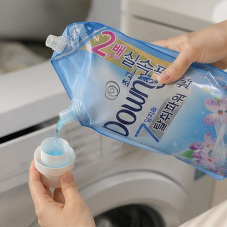 레몬그라스 라일락 섬유유연제 리필 1.6L 향지속 탈취 실내건조 옷감케어