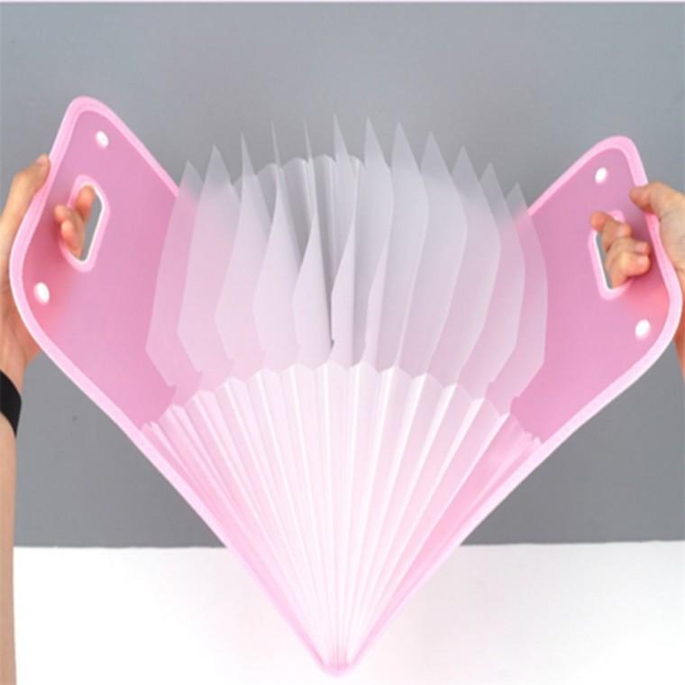 A4 손잡이파일 13칸 플라스틱파일케이스 문서보관화일 A4파일철