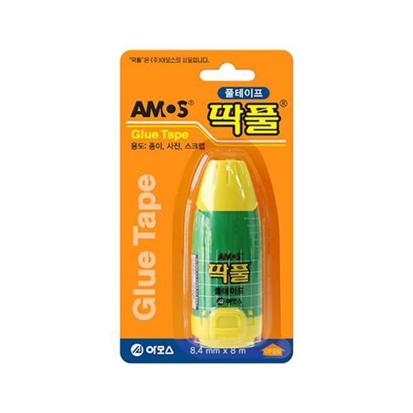 딱풀 풀테이프 8.4x8M 아모스