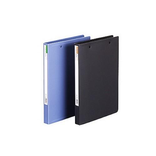 PP더블스프링화일 F405-7 상철 청색 양쪽스프링장식 문화산업